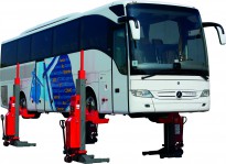 OMER MCO-14.5 wireless-capable mobile column lifts