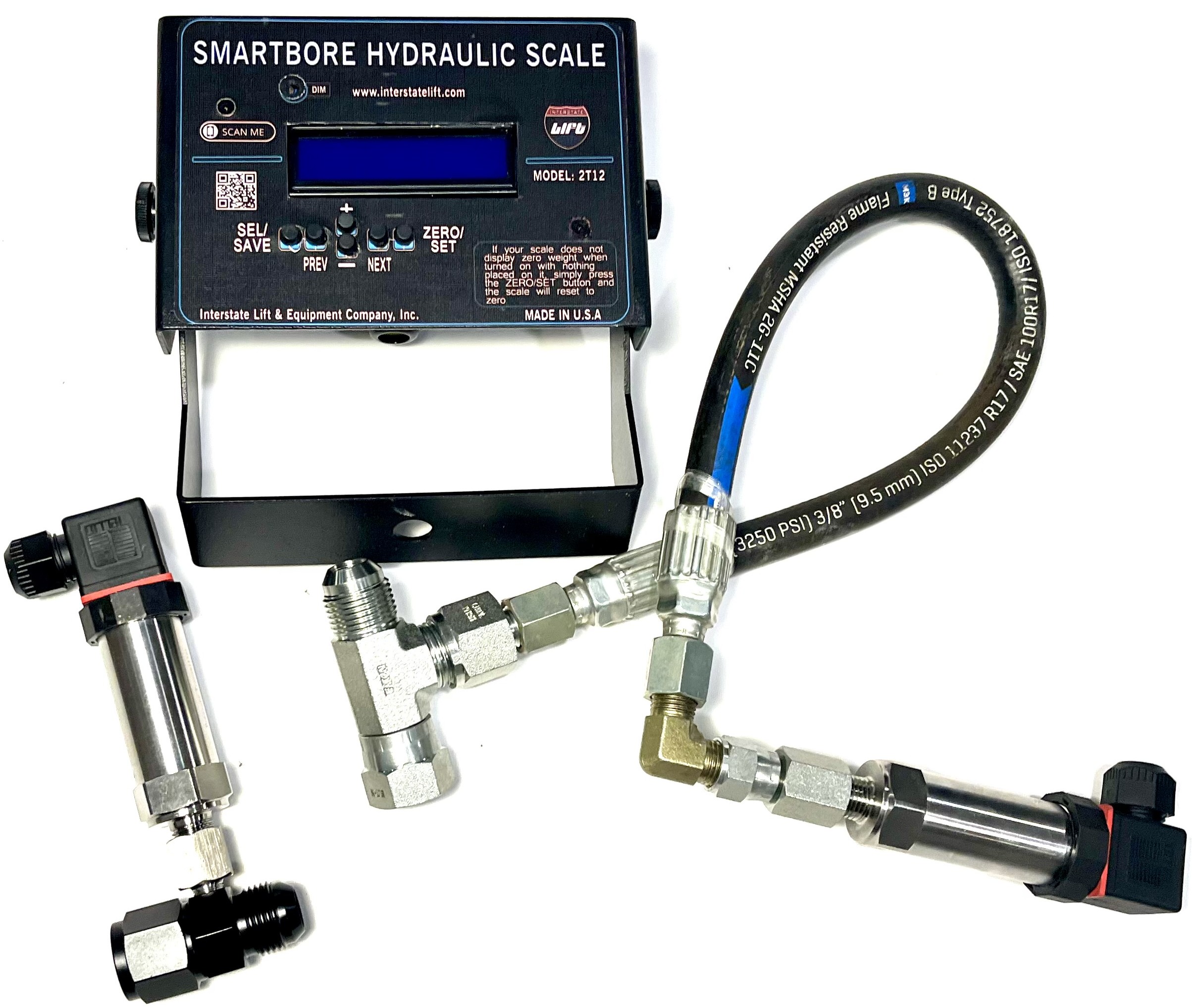 SmartBore hydraulic load weighing system